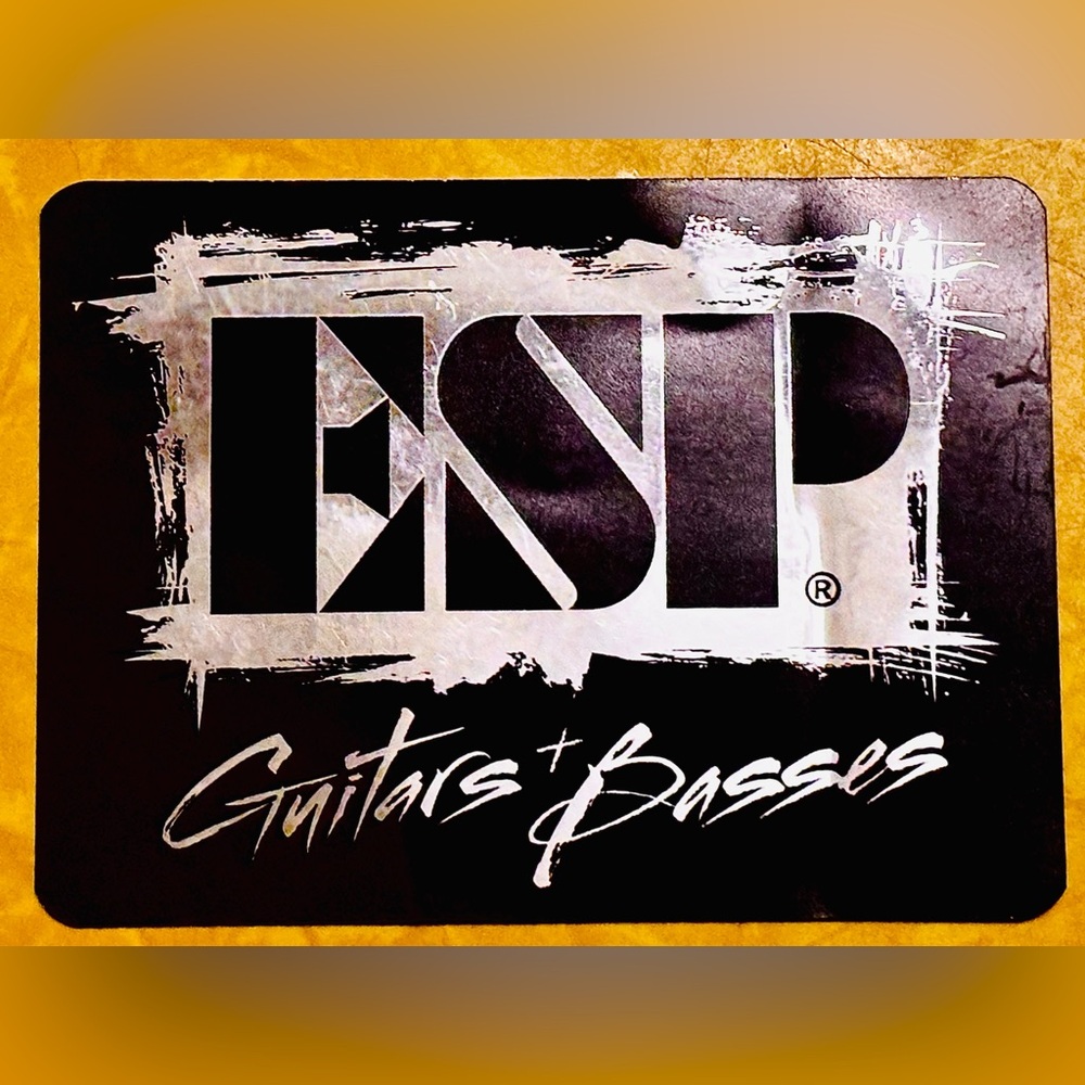 ESP “Guitars & Basses” Vinyl Decal